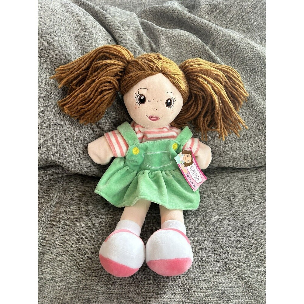 Playtime By Eimmie 18" Plush Allie Hand Puppet Rag Doll